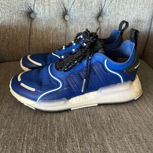 Adidas Boys Kids NMD V3 J Royal Blue Lace Up Athletic Sneaker Shoes 6.5